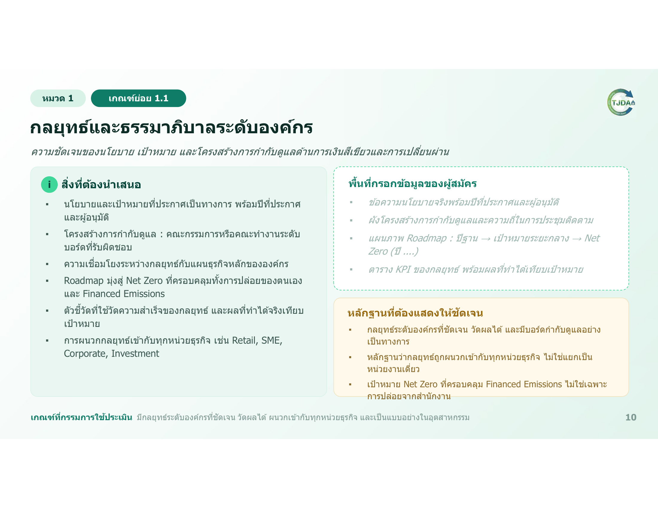 เอกสารภาพรวมTJDA 2027